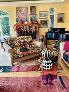 The haunted living room