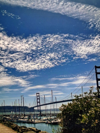 The Golden Gate in May
