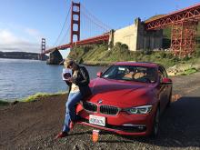 Catherine at Golden Gate